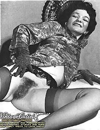 Naked Hairy Ladies From Sixties And Seventies Expose Their Vintage Cunts